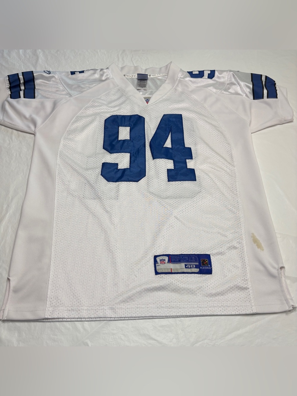 Reebok Dallas Cowboys DeMarcus Ware Jersey  White NFL Football Men’s 48 XL